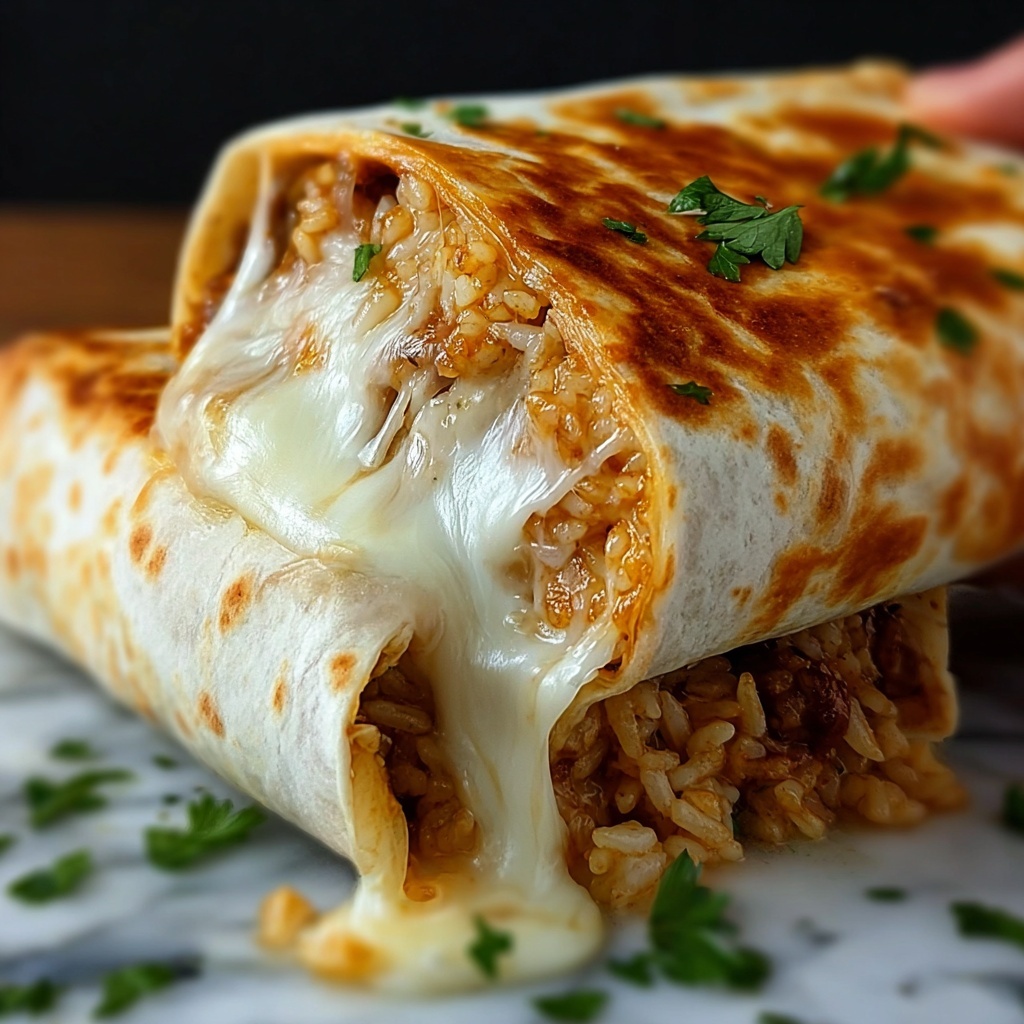 Grilled Cheese Burrito Recipe - Recipe Image