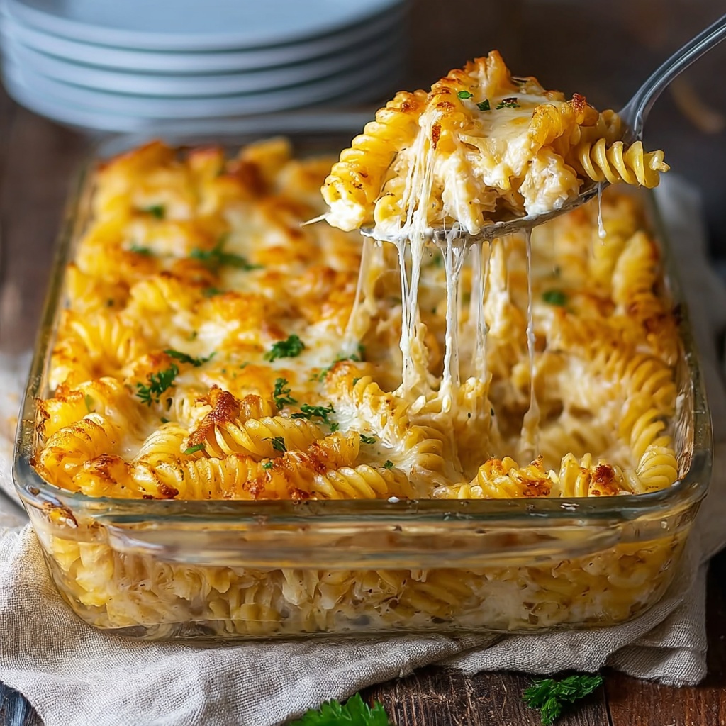 Buffalo Chicken Pasta Bake Recipe - Recipe Image