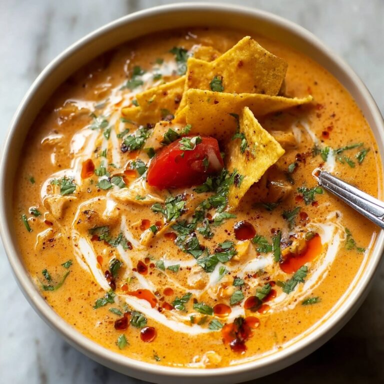 Creamy Chicken Tortilla Soup Recipe