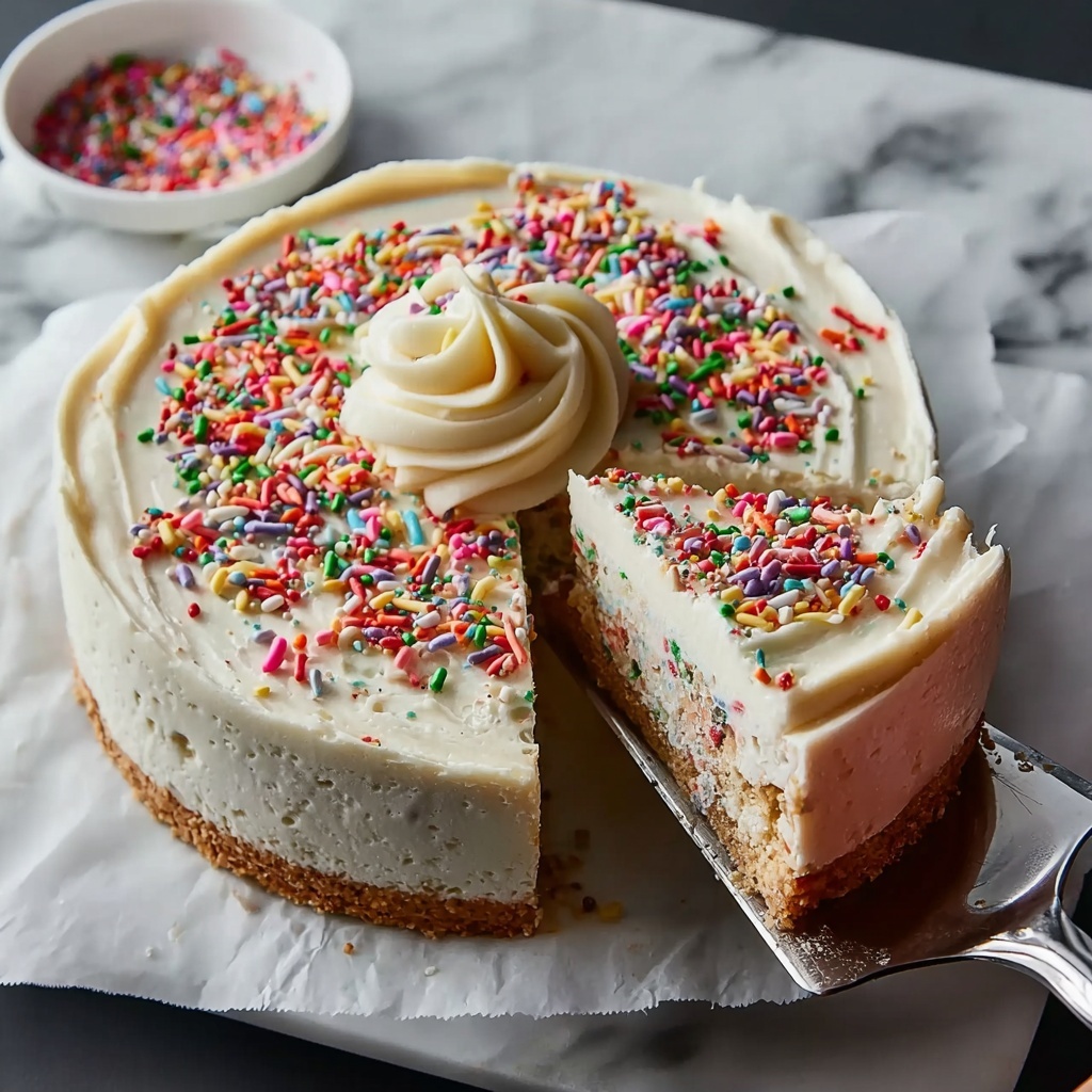 Sugar Cookie Cheesecake Recipe - Recipe Image