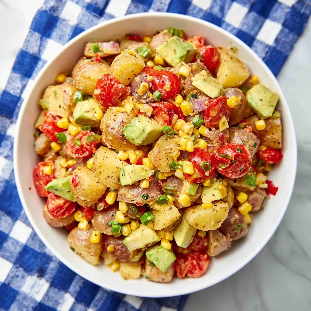 Tex-Mex Potato Salad Recipe - Recipe Image