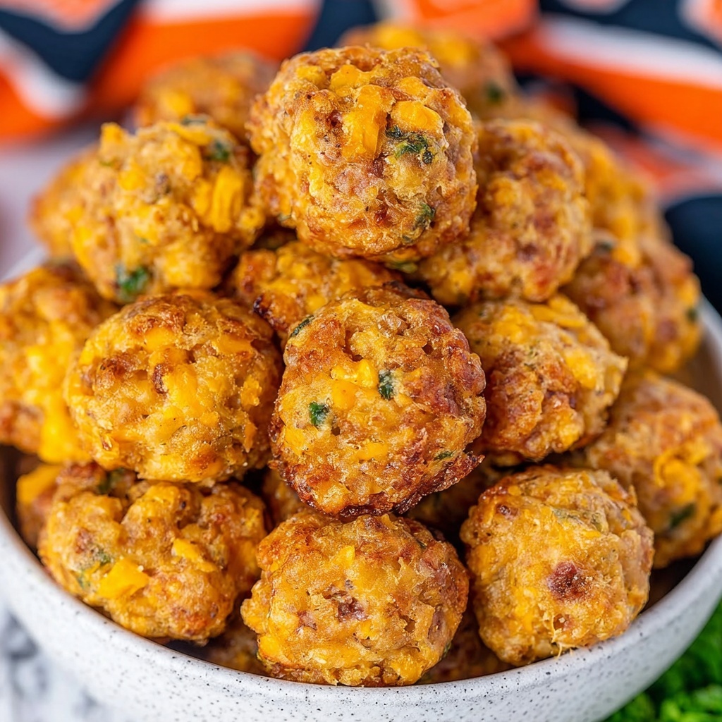 Cheddar Bay Sausage Balls Recipe - Recipe Image