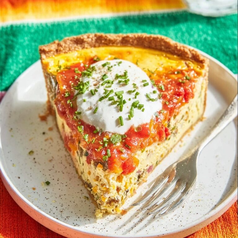Southwestern Sausage Quiche Recipe