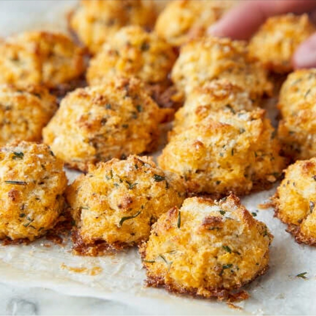 Cornbread Sausage Balls Recipe - Recipe Image