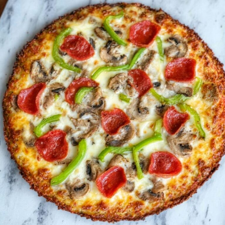 Keto Pizza Crust Recipe