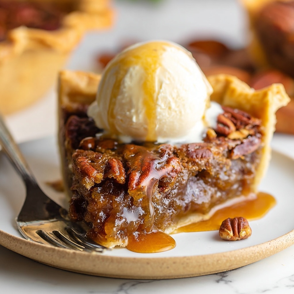 The Best Vegan Pecan Pie (No Corn Syrup) Recipe - Recipe Image