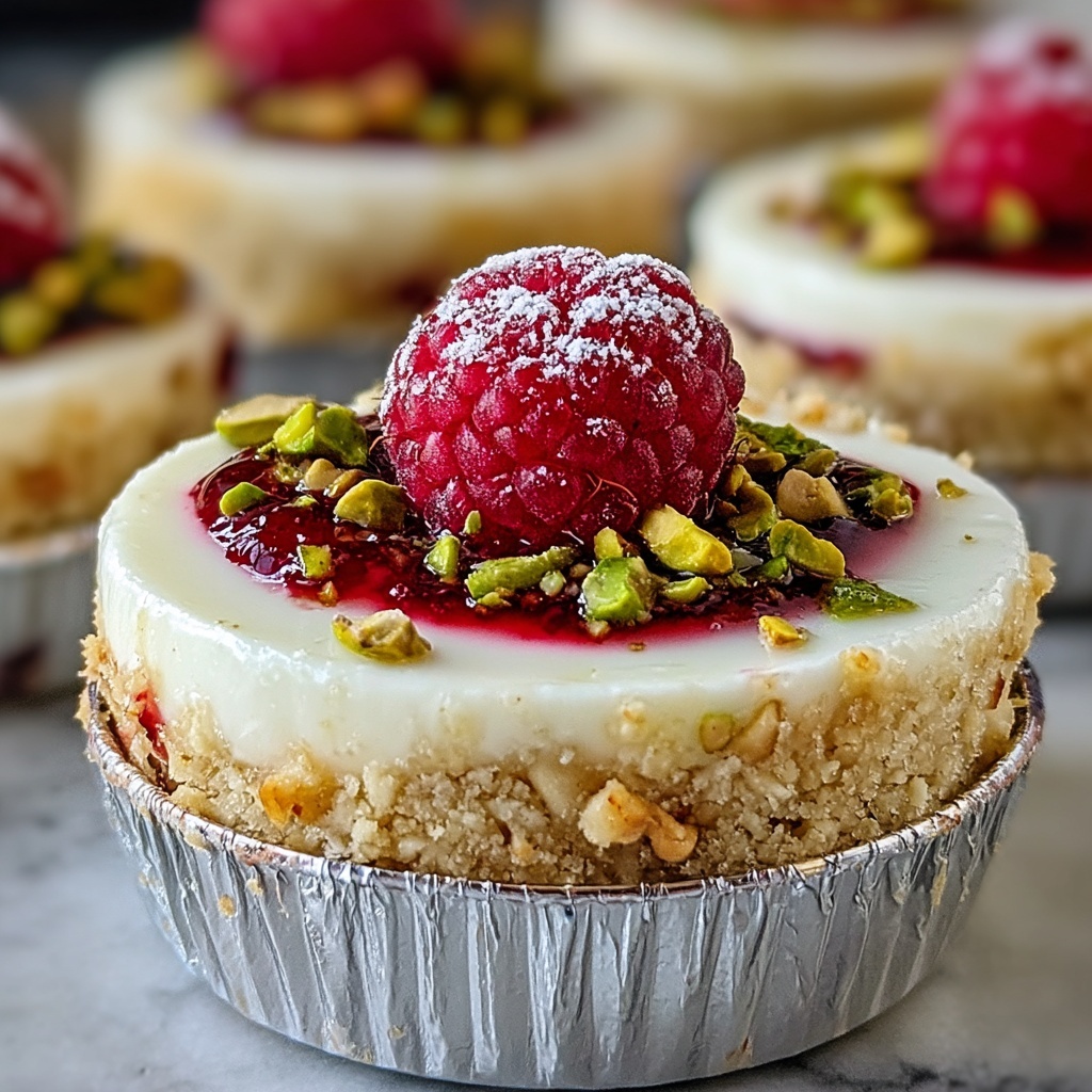 Pistachio Raspberry Tartlets Recipe - Recipe Image