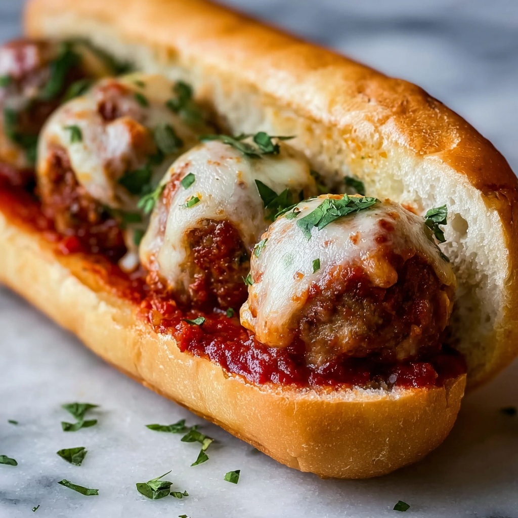 Mini Meatball Subs with Marinara and Mozzarella Recipe - Recipe Image