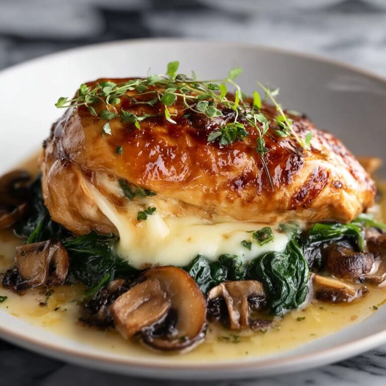 Healthy Mushroom-Stuffed Chicken Breast Recipe
