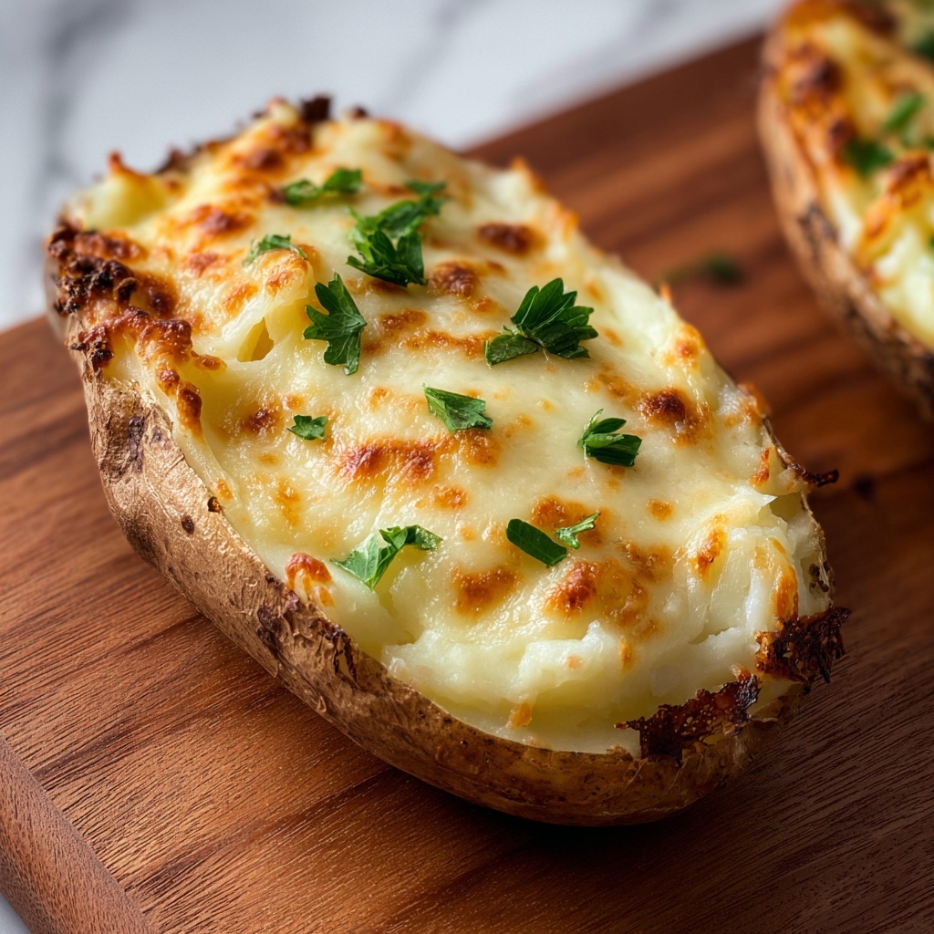 Twice-Baked Potatoes Recipe - Recipe Image