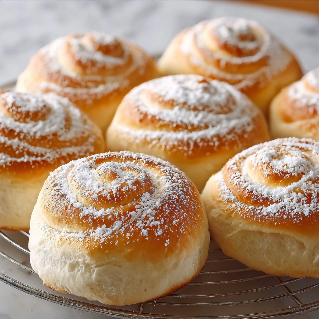 Vanilla Pan de Mallorca Rolls Recipe - Recipe Image