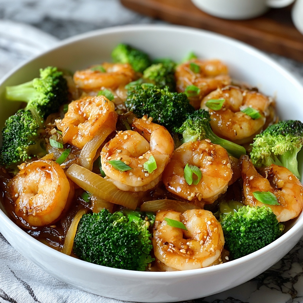 Shrimp and Broccoli Stir-Fry Recipe - Recipe Image