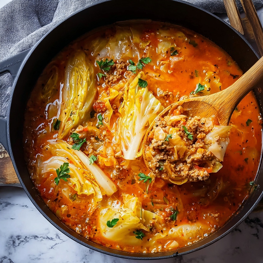 Polish Stuffed Cabbage Soup Recipe - Recipe Image