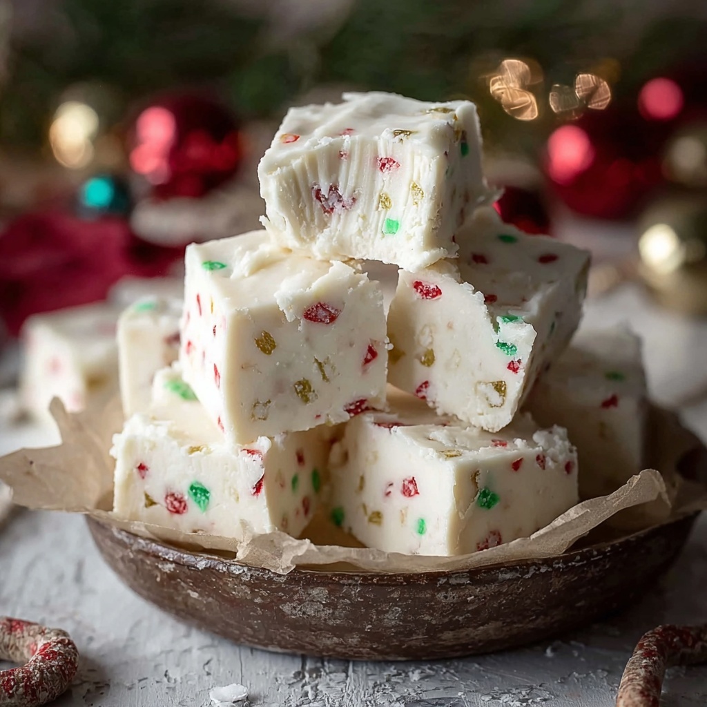 Christmas Gumdrop Nougat Candy Recipe - Recipe Image