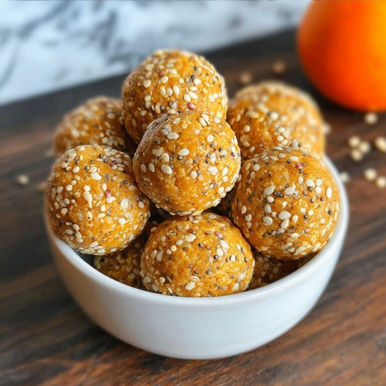 No-Bake Healthy Pumpkin Pie Energy Balls Recipe
