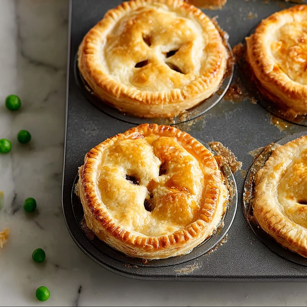 Muffin Tin Chicken Pot Pies Recipe - Recipe Image