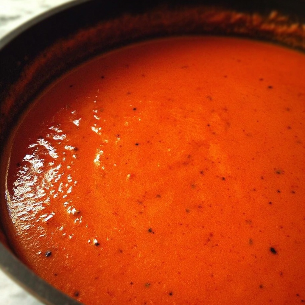 Roasted Red Pepper Sauce for Pasta, Grilled Meats, and Vegetables Recipe - Recipe Image
