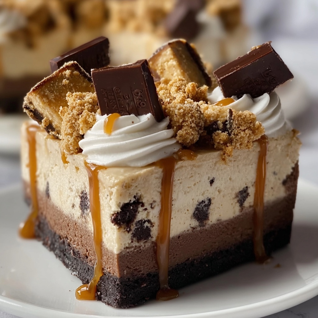 Butterfinger Cheesecake Recipe - Recipe Image