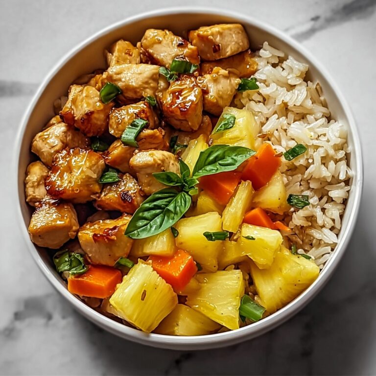 Tropical Pineapple Chicken & Rice Delight Recipe