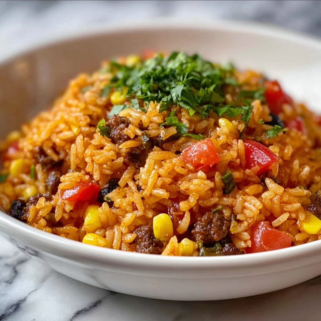 The Best Taco Rice Recipe - Recipe Image