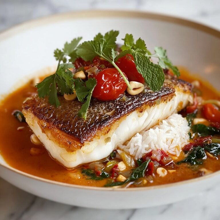 Tomato Poached Fish with Chili Oil and Herbs Recipe