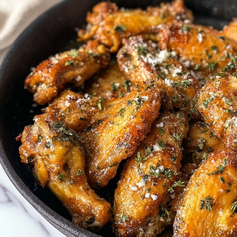Garlic Parmesan Wings Recipe