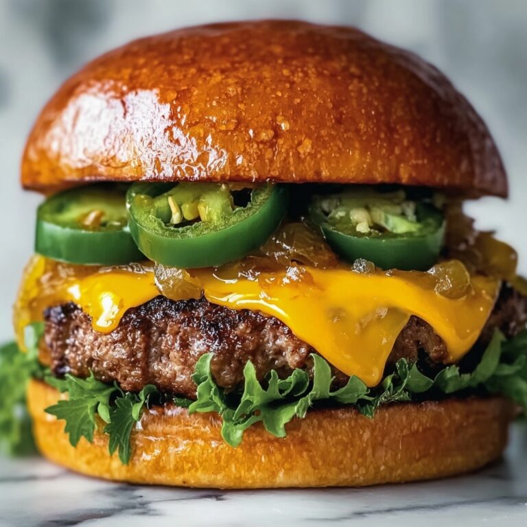 Jalapeño-Onion Smash Burgers Recipe