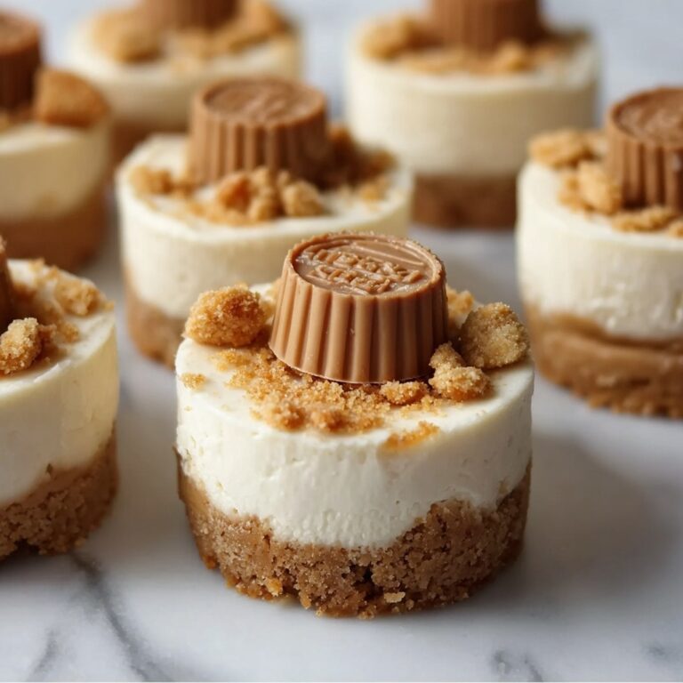 Mini Peanut Butter Cheesecakes Recipe