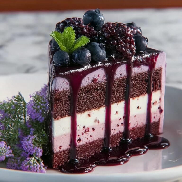 Blueberry Lavender Cake Recipe