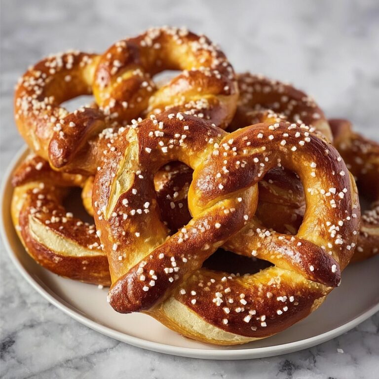 Homemade Soft Pretzels Recipe