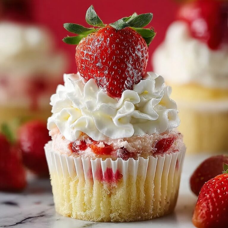 Strawberry Cheesecake Cupcakes Recipe