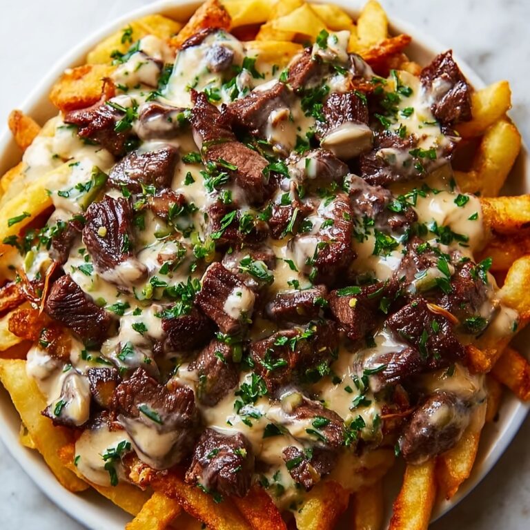 Philly Steak Cheese Fries Recipe