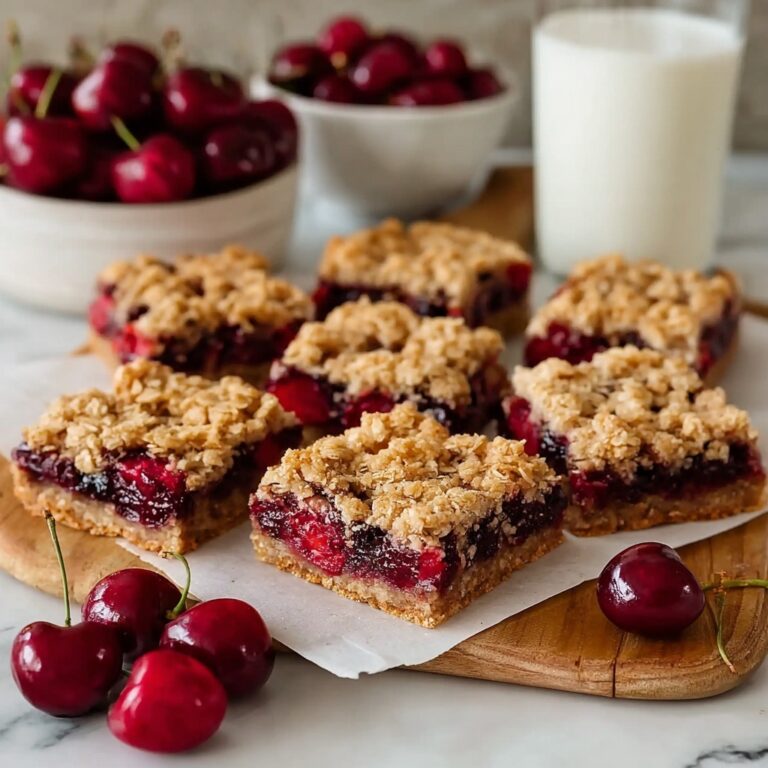 Cherry Crumble Bars Recipe