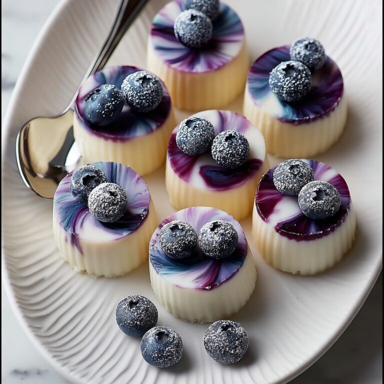 Blueberry Swirl Yogurt Bites: A Healthy & Delicious Recipe