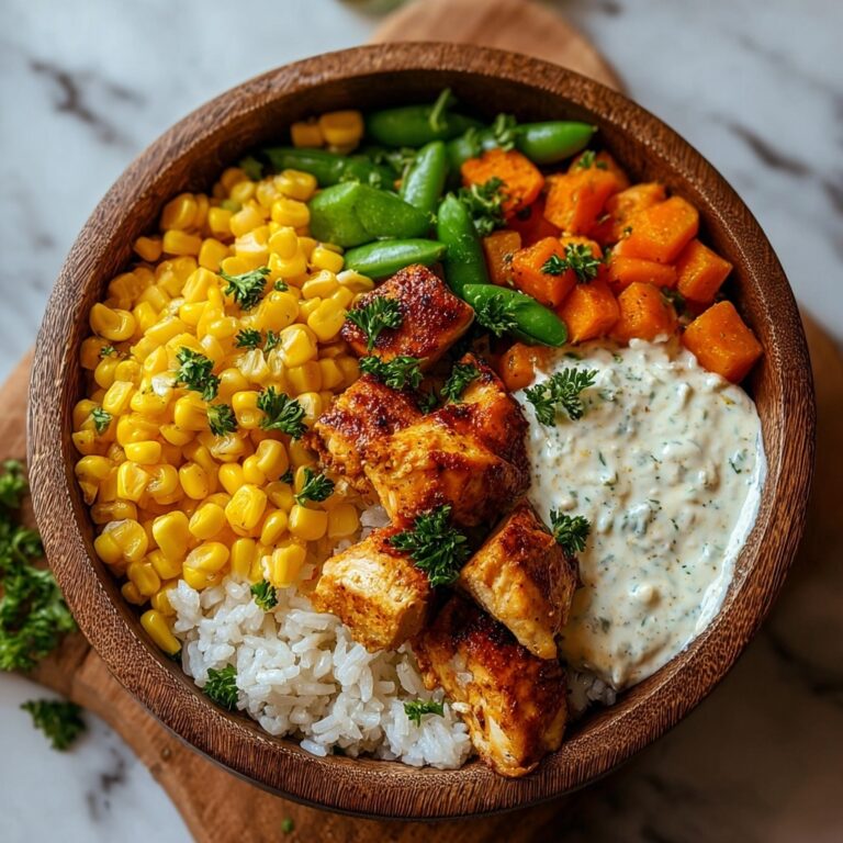 Street Corn Chicken Rice Bowl Recipe