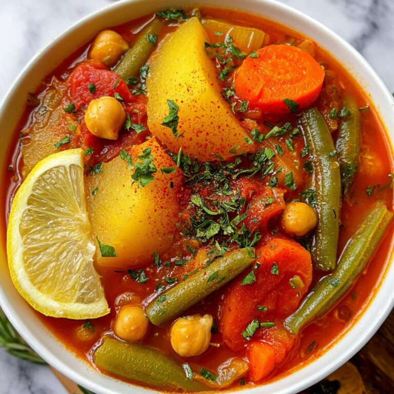 Vegan Vegetable Stew with Chickpeas and Greens Recipe