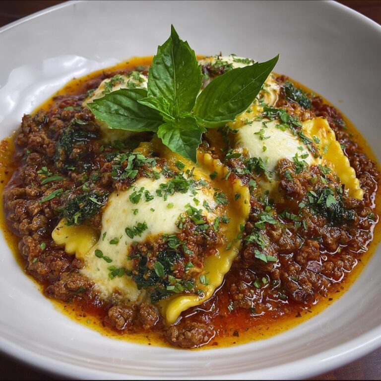 Savory Italian Baked Lasagna Soup Recipe
