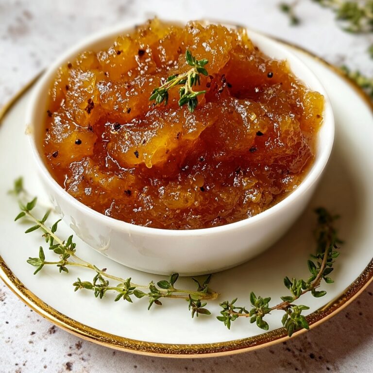 Homemade Apple Thyme Jam Recipe