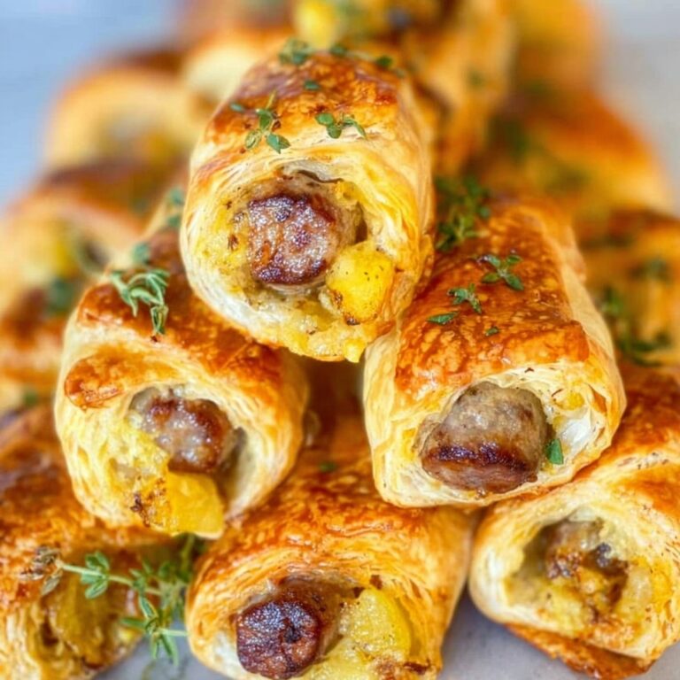Sausage, Egg & Cheese Breakfast Puffs Recipe