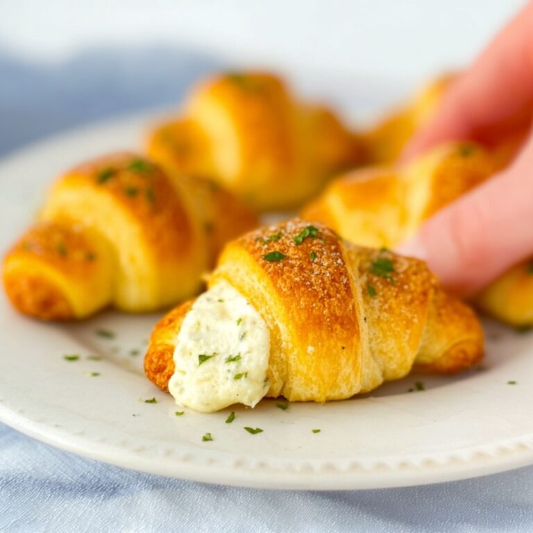 Cheesy Garlic Crescent Rolls Recipe