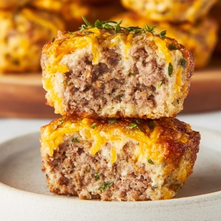 Sausage Hash Brown Breakfast Muffins Recipe