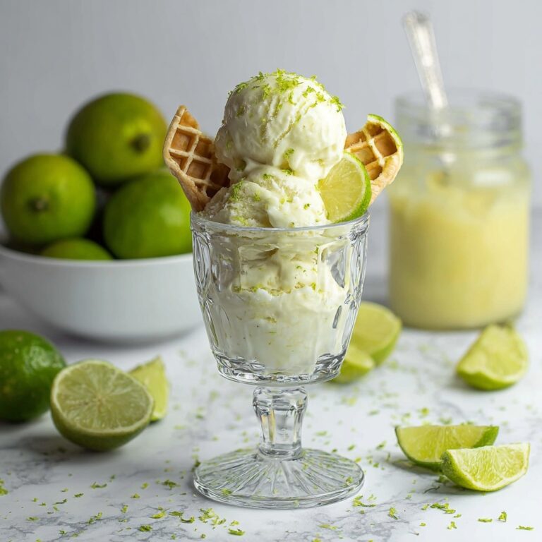 No-Churn Vegan Lime Ice Cream Recipe