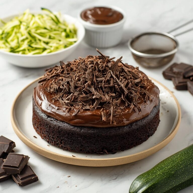 Vegan Chocolate Courgette Cake Recipe