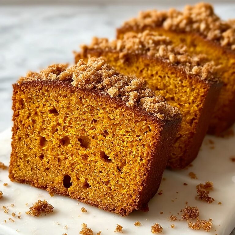 Maple Pumpkin Bread with Crunchy Streusel and Maple Glaze Recipe