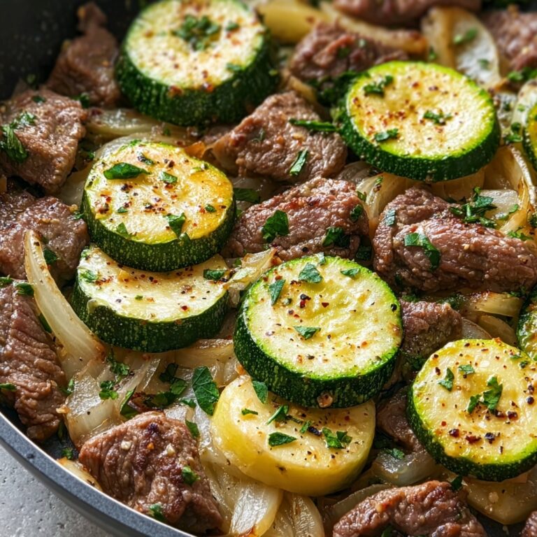 Beef & Zucchini Skillet Recipe