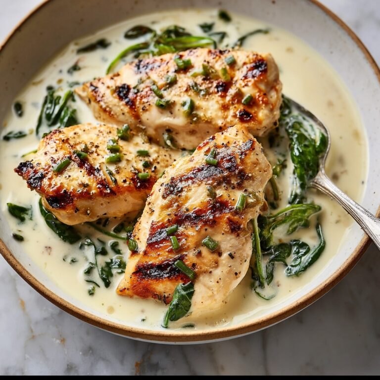 Creamy Chicken and Spinach Casserole Recipe