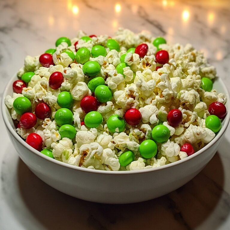 Grinch Green Popcorn Treats Recipe