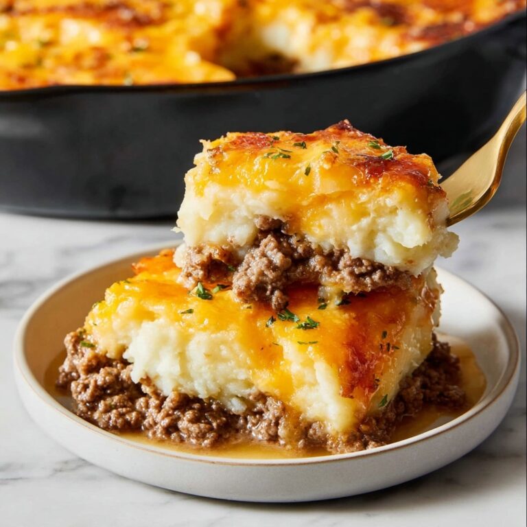 Cheddar Bay Ground Beef Cobbler Recipe