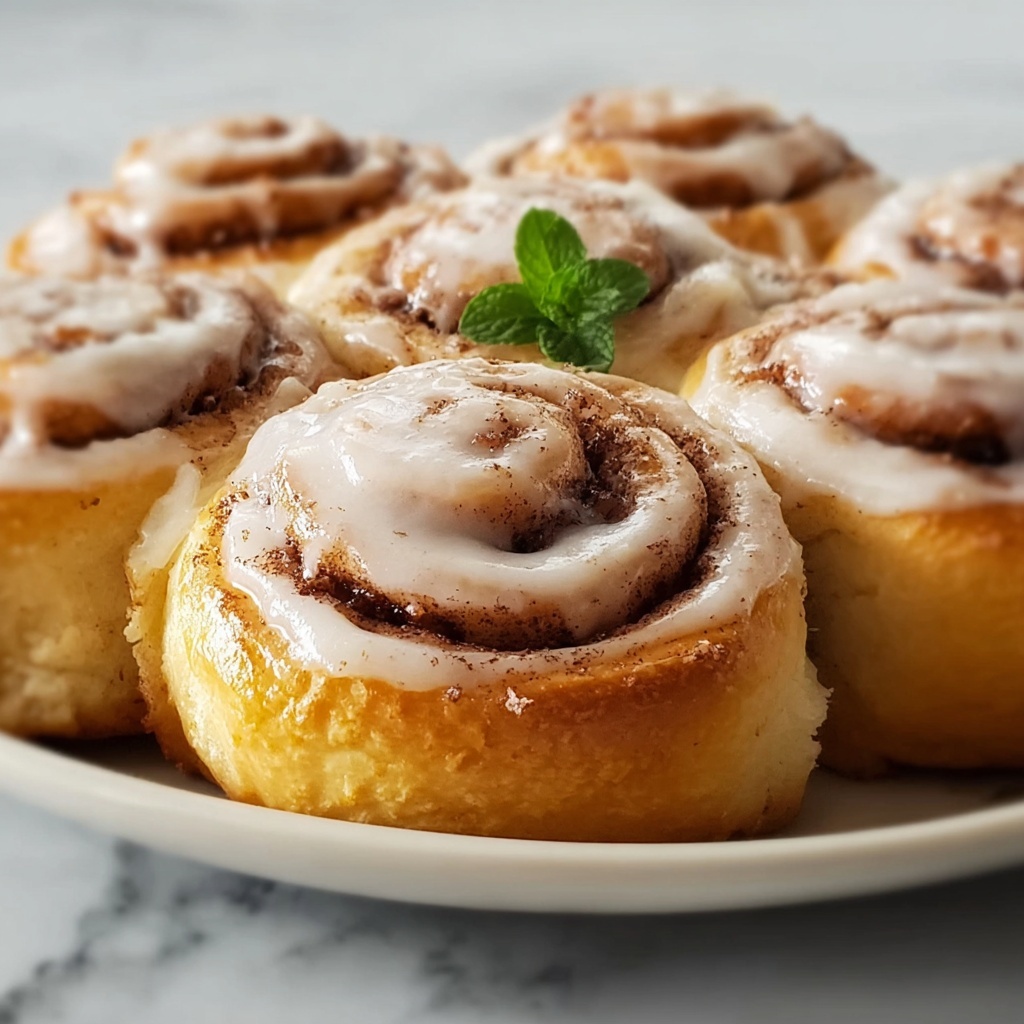 TikTok Cinnamon Rolls Recipe - Recipe Image