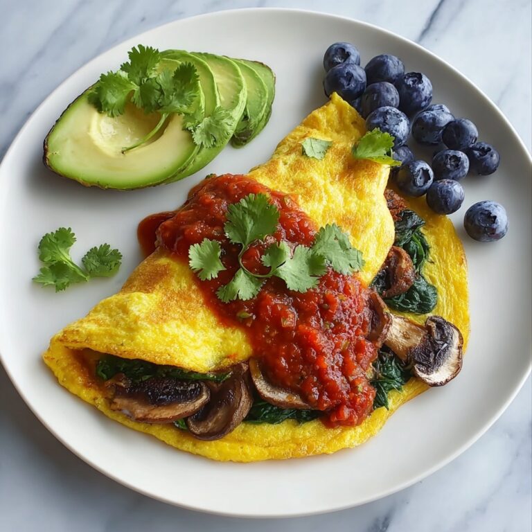 Vegan Mushroom Omelette Recipe